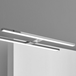 Bathroom light material: Brass Daylight 4.000° - 4.500° Κ, color: Chrome 8W Lamps