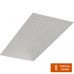 Shower head Wall-mounted 20x50 material: Inox, style: 1 spray AISI 304, color: Chrome surface: Glossy Overhead showers
