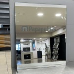 Καθρέπτης, σχήμα: Ορθογώνιο 75x61,5 από κρύσταλλο Καθρέπτες μπάνιου Καθρέπτης, σχήμα: Ορθογώνιο 75x61,5 από κρύσταλλο Καθρέπτες μπάνιου