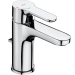 Wash basin tap Deck-mounted material: Brass mixer With pop-up waste set Μ size, color: Chrome surface: Glossy Deck-mounted Wash basin tap Deck-mounted material: Brass mixer With pop-up waste set Μ size, color: Chrome surface: Glossy Deck-mounted