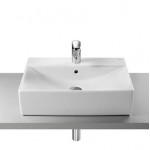 Washbasin Free standing 47x44x13,5 material: Porcelain With one hole With overflow, color: White surface: Glossy Free standing
