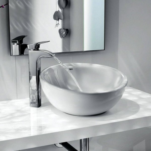 Washbasin Free standing 42x42x19,8 material: Porcelain Without hole Without overflow, color: White surface: Glossy Free standing Washbasin Free standing 42x42x19,8 material: Porcelain Without hole Without overflow, color: White surface: Glossy Free standing