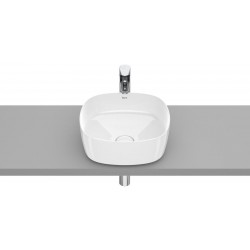 Washbasin Free standing 37x37x14 material: Porcelain Without hole Without overflow FineCeramic, color: White surface: Glossy Free standing