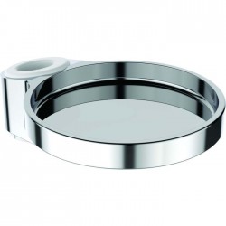 Σαπουνοθήκη από ABS για βέργα, χρώμα: Χρωμέ επιφάνεια: Γυαλιστερή Σαπουνοθήκες