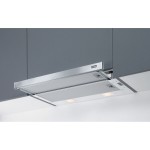 Absorber Concealed sliding 60x17,5, style: 125 W Metal grey, color: Chrome Slide-out cooker hoods
