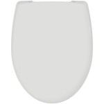 Toilet-seat, style: Wrapover, color: White Toilet seats & covers