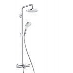 Bathtub tap with showerpipe and overhead shower Wall-mounted material: Brass mixer 18,7x18,7cm, color: Chrome surface: Glossy Wall-mounted exposed with showerpipe and overhead shower Bathtub tap with showerpipe and overhead shower Wall-mounted material: Brass mixer 18,7x18,7cm, color: Chrome surface: Glossy Wall-mounted exposed with showerpipe and overhead shower