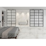 Floor tiles 60x120 Spain levigato, style: marble 1st choice rettificato surface: Glossy, hue: White/Grey Plain tiles