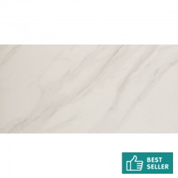Floor tiles 60x120 Spain levigato, style: marble 1st choice rettificato surface: Glossy, hue: White/Grey Plain tiles