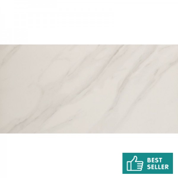 Floor tiles 60x120 Spain levigato, style: marble 1st choice rettificato surface: Glossy, hue: White/Grey