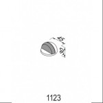 Door Stop floor-mounted material: Inox Doorstops Door Stop floor-mounted material: Inox Doorstops