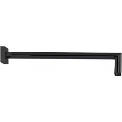 Arm 35cm Black Matt Wall-mounted material: Brass, color: Black surface: Matt Shower arms