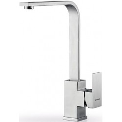 Μπαταρία κουζίνας επικαθήμενη από inox Premium, χρώμα: Χρωμέ επιφάνεια: Βουρτσισμένη