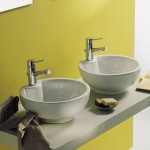 Νιπτήρας ελευθέρας τοποθέτησης 40x40x16,5 από πορσελάνη με μία οπή με υπερχείλιση, χρώμα: Λευκό επιφάνεια: Γυαλιστερή Ελευθέρας τοποθέτησης