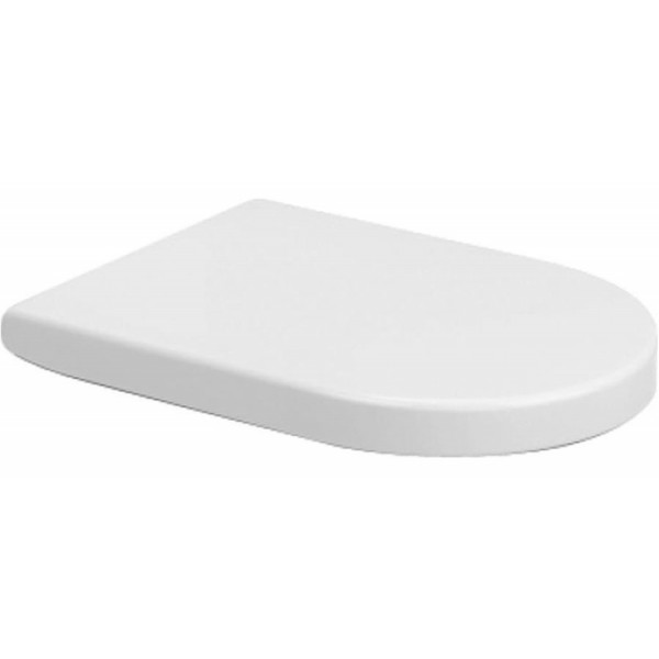 Toilet-seat, style: Wrapover, color: White Toilet seats & covers