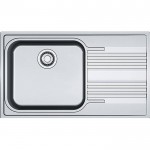 Νεροχύτης ανοξείδωτος 86x50 από inox επιφάνεια: Λεία ματ με πάγκο δεξιά ένθετος 1 γούρνα, χρώμα: Χρωμέ Ανοξείδωτοι Νεροχύτης ανοξείδωτος 86x50 από inox επιφάνεια: Λεία ματ με πάγκο δεξιά ένθετος 1 γούρνα, χρώμα: Χρωμέ Ανοξείδωτοι