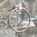 Κρίκος κλειστός από ορείχαλκο, χρώμα: Ροζ Χρυσό Rame Lucido επιφάνεια: Γυαλιστερή Κρίκοι