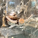 Άγκιστρο από ορείχαλκο διπλό Rame Lucido, χρώμα: Ροζ Χρυσό επιφάνεια: Γυαλιστερή Άγκιστρα Άγκιστρο από ορείχαλκο διπλό Rame Lucido, χρώμα: Ροζ Χρυσό επιφάνεια: Γυαλιστερή Άγκιστρα