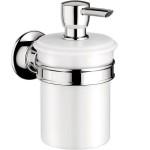 Dispenser material: Brass Wall-mounted, color: Chrome surface: Glossy Soap dispensers Dispenser material: Brass Wall-mounted, color: Chrome surface: Glossy Soap dispensers