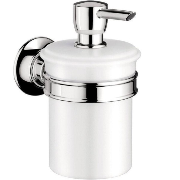 Dispenser material: Brass Wall-mounted, color: Chrome surface: Glossy Soap dispensers Dispenser material: Brass Wall-mounted, color: Chrome surface: Glossy Soap dispensers