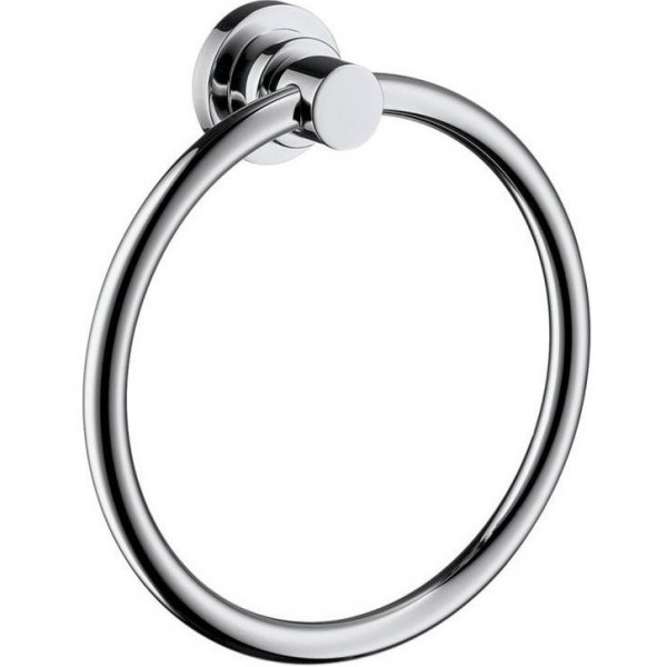 Towel ring closed material: Brass, color: Chrome surface: Glossy Towel rings Towel ring closed material: Brass, color: Chrome surface: Glossy Towel rings
