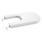 Bidet cover soft closing, color: White Roca