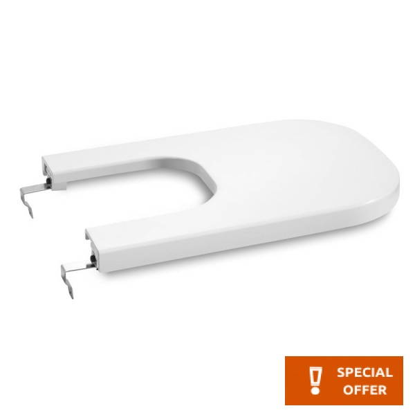 Bidet cover soft closing, color: White Roca