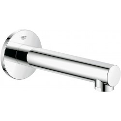 Spout (Nozzle) 17cm Wall-mounted material: Brass, color: Chrome surface: Glossy Bath spouts