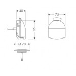 Waste cover material: Brass Shower waste tops Waste cover material: Brass Shower waste tops