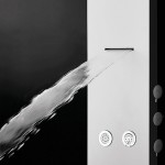 Equipped shower column 120cm, color: Chrome surface: Glossy Equipped shower column 120cm, color: Chrome surface: Glossy