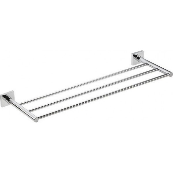 Towel 60cm Fixed material: Brass triple, color: Chrome surface: Glossy Towel rails Towel 60cm Fixed material: Brass triple, color: Chrome surface: Glossy Towel rails