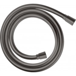 Shower hose 160cm material: Plastic Brushed black chrome, color: Dark Grey surface: Matt Shower hoses