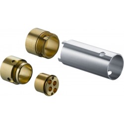 Extension 2,5cm material: Brass Plumbing extensions