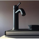 Wash basin tap Deck-mounted material: Brass mixer S size With push-open waste set XS Black Matt, color: Black surface: Matt Deck-mounted Wash basin tap Deck-mounted material: Brass mixer S size With push-open waste set XS Black Matt, color: Black surface: Matt Deck-mounted