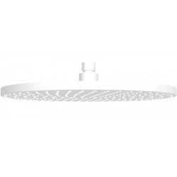 Shower head Wall-mounted / Ceiling-mounted 30x30 material: Brass, style: 1 spray White Matt, color: White surface: Matt Overhead showers