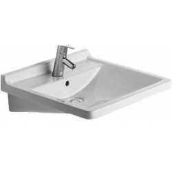 Washbasin Wall-mounted 60x54,5x16 no pedestal With 1 bowl Without hole material: Porcelain, color: White surface: Glossy Wall-mounted