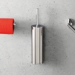 Πιγκάλ (Σκουπάκι) από inox επίτοιχος τύπος, χρώμα: Χρωμέ επιφάνεια: Βουρτσισμένη Πιγκάλ Πιγκάλ (Σκουπάκι) από inox επίτοιχος τύπος, χρώμα: Χρωμέ επιφάνεια: Βουρτσισμένη Πιγκάλ