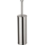 Brush (broom) material: Inox Wall-mounted, color: Chrome surface: Brushed Toilet brush holders