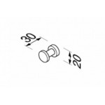 Hook Flat wall mounted material: Inox single, color: Chrome surface: Brushed Hooks Hook Flat wall mounted material: Inox single, color: Chrome surface: Brushed Hooks