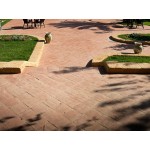 Floor tiles 20x20 Italy, style: cotto 1st choice surface: Srained - Textured, hue: Brick Plain tiles