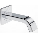 Spout (Nozzle) 14,2cm Wall-mounted material: Brass, color: Chrome surface: Glossy Bath spouts
