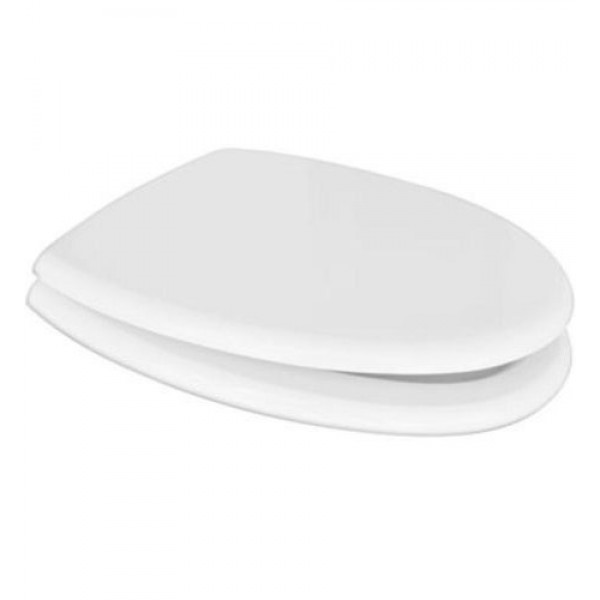 Toilet-seat, style: Sandwich, color: White Toilet seats & covers