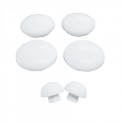 Seat buffer material: Plastic Buffers for WC seats