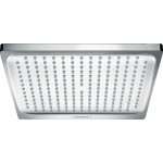 Κεφαλή ντους επίτοιχος τύπος 24x24 από ορείχαλκο 1 ροής 240, χρώμα: Χρωμέ επιφάνεια: Γυαλιστερή Κεφαλές ντους