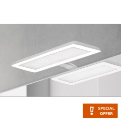 Bathroom light material: Brass Daylight 4.000° - 4.500° Κ, color: Chrome 10W Lamps