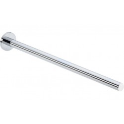 Πετσετοθήκη 35cm κάθετη από ορείχαλκο μονή, χρώμα: Χρωμέ επιφάνεια: Γυαλιστερή