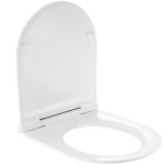 Toilet-seat soft closing, style: Sandwich Slim, color: White Toilet seats & covers Toilet-seat soft closing, style: Sandwich Slim, color: White Toilet seats & covers