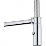 Kitchen tap Deck-mounted material: Inox with shower L, color: Chrome surface: Brushed Deck-mounted Kitchen tap Deck-mounted material: Inox with shower L, color: Chrome surface: Brushed Deck-mounted