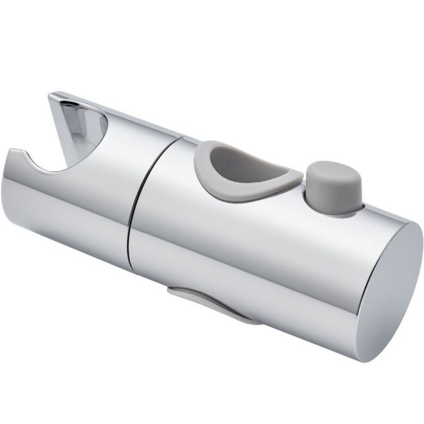 Στήριγμα ντους βέργας από ABS, χρώμα: Χρωμέ επιφάνεια: Γυαλιστερή Στηρίγματα ντους