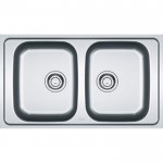 Νεροχύτης ανοξείδωτος 86x50 από inox επιφάνεια: Λεία ματ χωρίς πάγκο ένθετος 2 γούρνες, χρώμα: Χρωμέ Ανοξείδωτοι Νεροχύτης ανοξείδωτος 86x50 από inox επιφάνεια: Λεία ματ χωρίς πάγκο ένθετος 2 γούρνες, χρώμα: Χρωμέ Ανοξείδωτοι